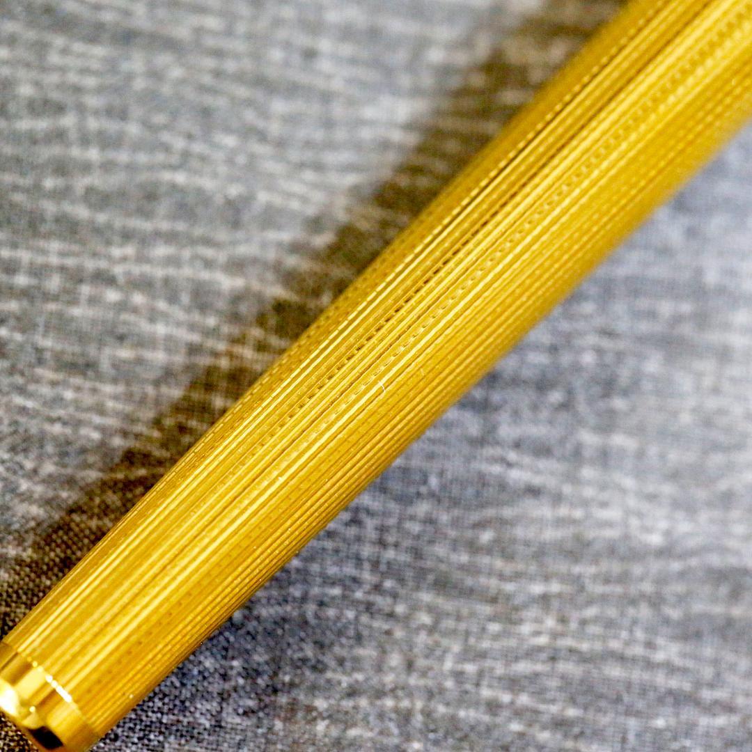 【美品 送料込み】デュポン 万年筆 オランピオ ゴールド