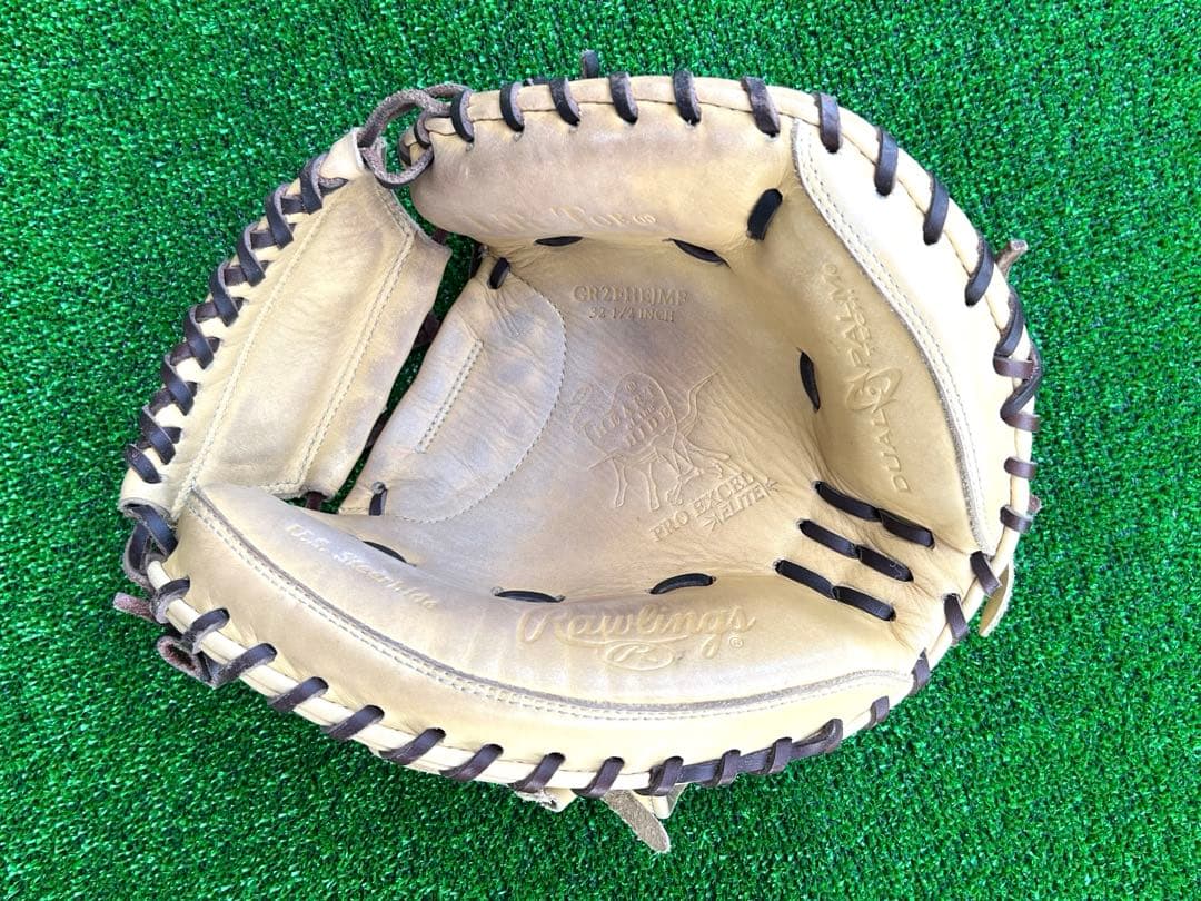 ローリングス HOH キャメル 軟式キャッチャーミット　小型