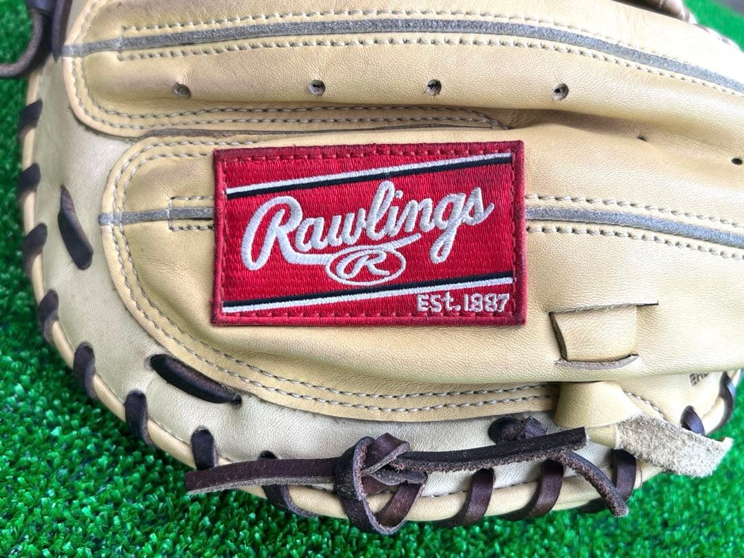 ローリングス HOH キャメル 軟式キャッチャーミット　小型