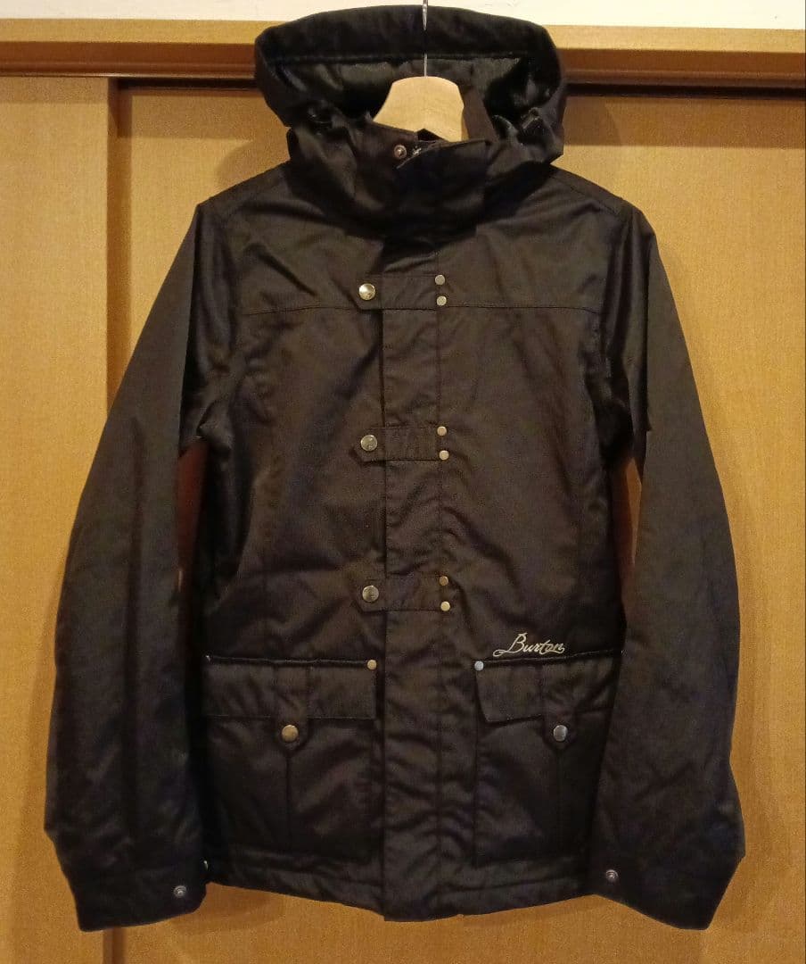 美品Burton バートン スノーボードジャケット ブラック 黒 S