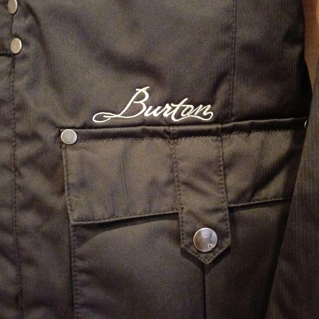 美品Burton バートン スノーボードジャケット ブラック 黒 S