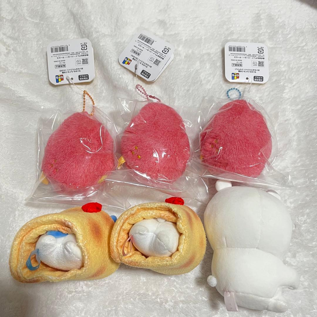 ちいかわ 三つ星レストランのトルティーヤなマスコット　ハチワレ　うさぎ　6点