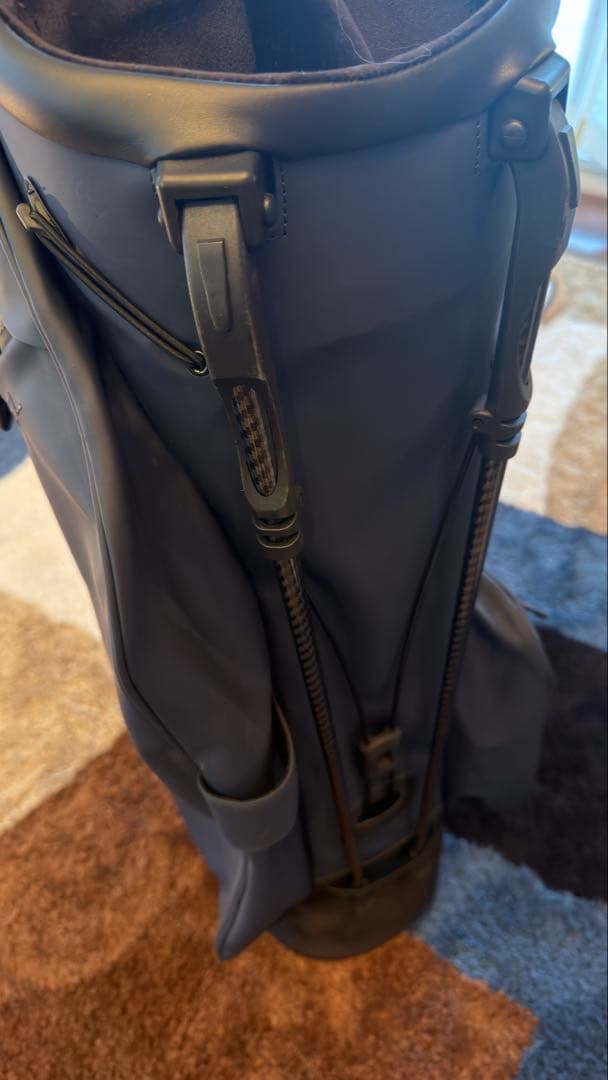 Vessel ゴルフバッグ ホワイト/ネイビー