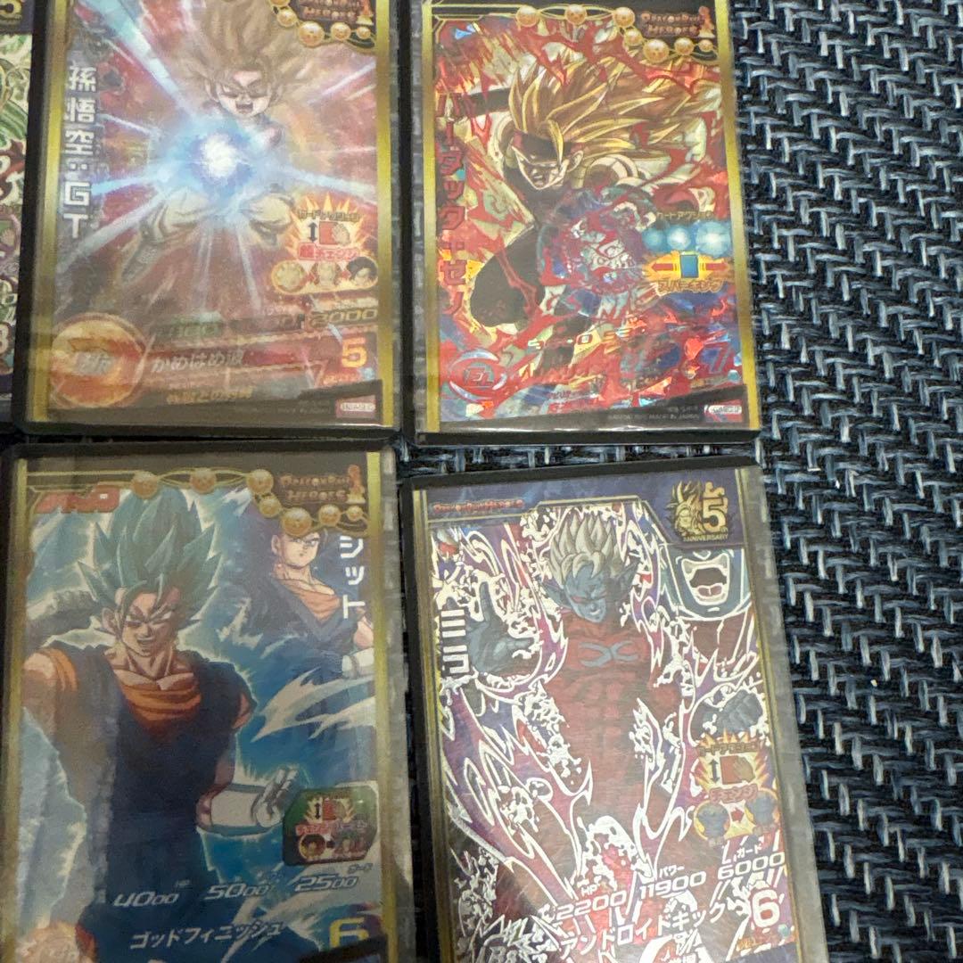 SDBH SEC/UR まとめ売り 引退セット 5周年ベジーGTゴジータブロリー