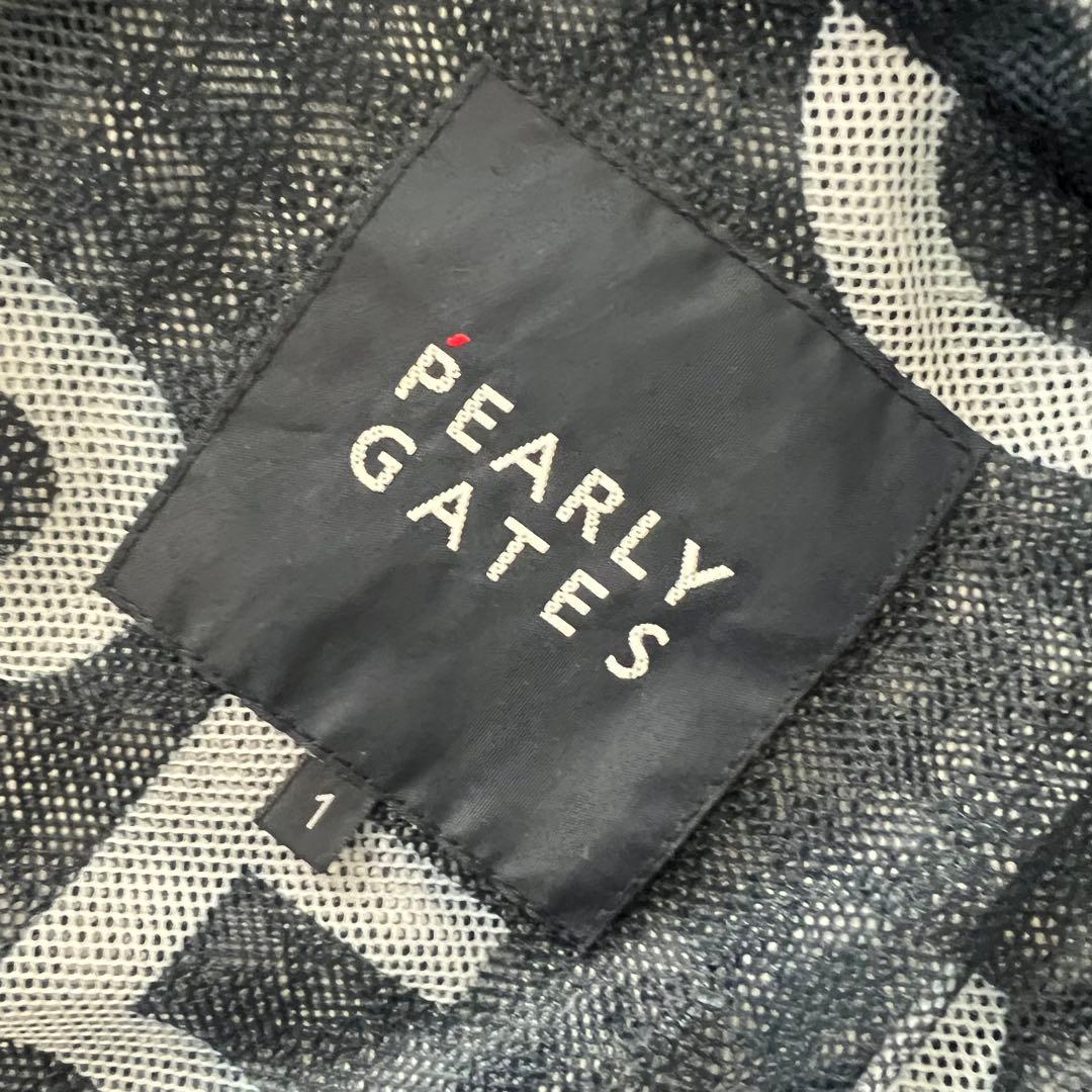 PEARLY GATES パーリーゲイツ　千鳥格子柄　ナイロンジャケット　ゴルフ
