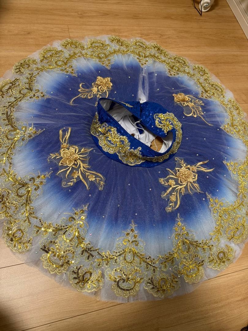 【再値下げ中】新品＊バレエ衣装 セパレートタイプ　海賊などに(青)