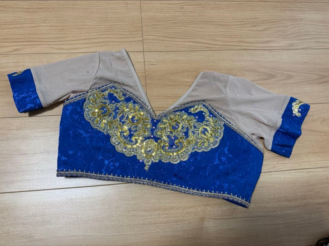 【再値下げ中】新品＊バレエ衣装 セパレートタイプ　海賊などに(青)