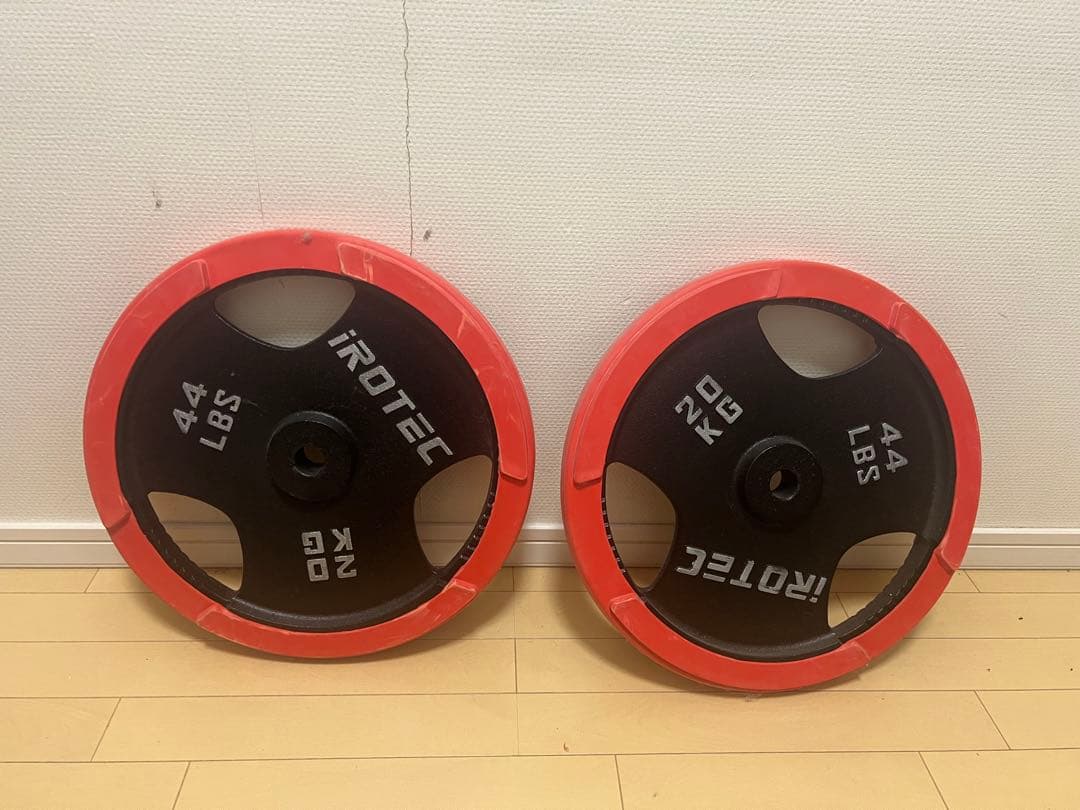 iROTEC ウエイトトレーニングセット　合計112kg 懸垂機