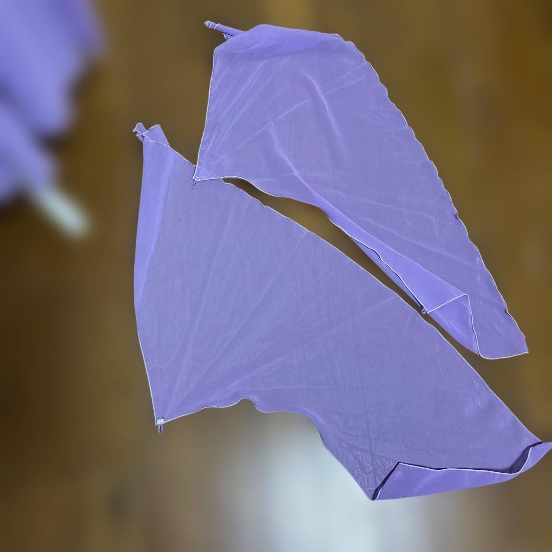 薄紫の社交ダンスドレス