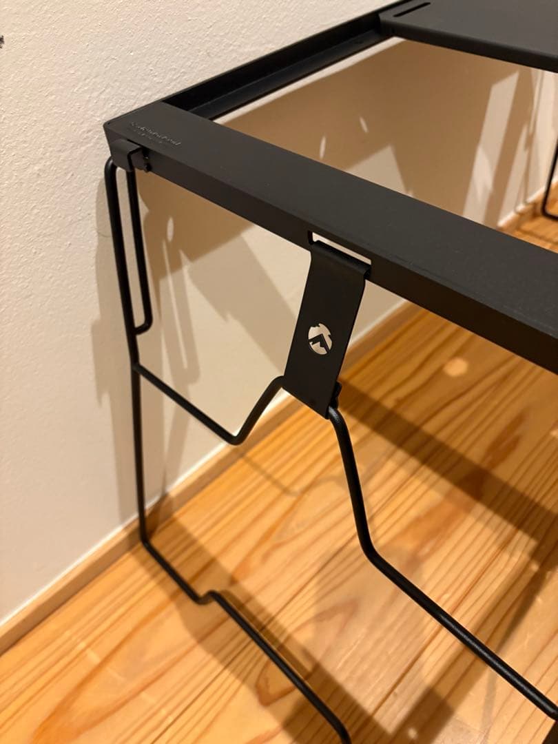 キャンプ用品5点まとめ売り　ソフトコンテナ・ラック・コードユニット・スタンドなど