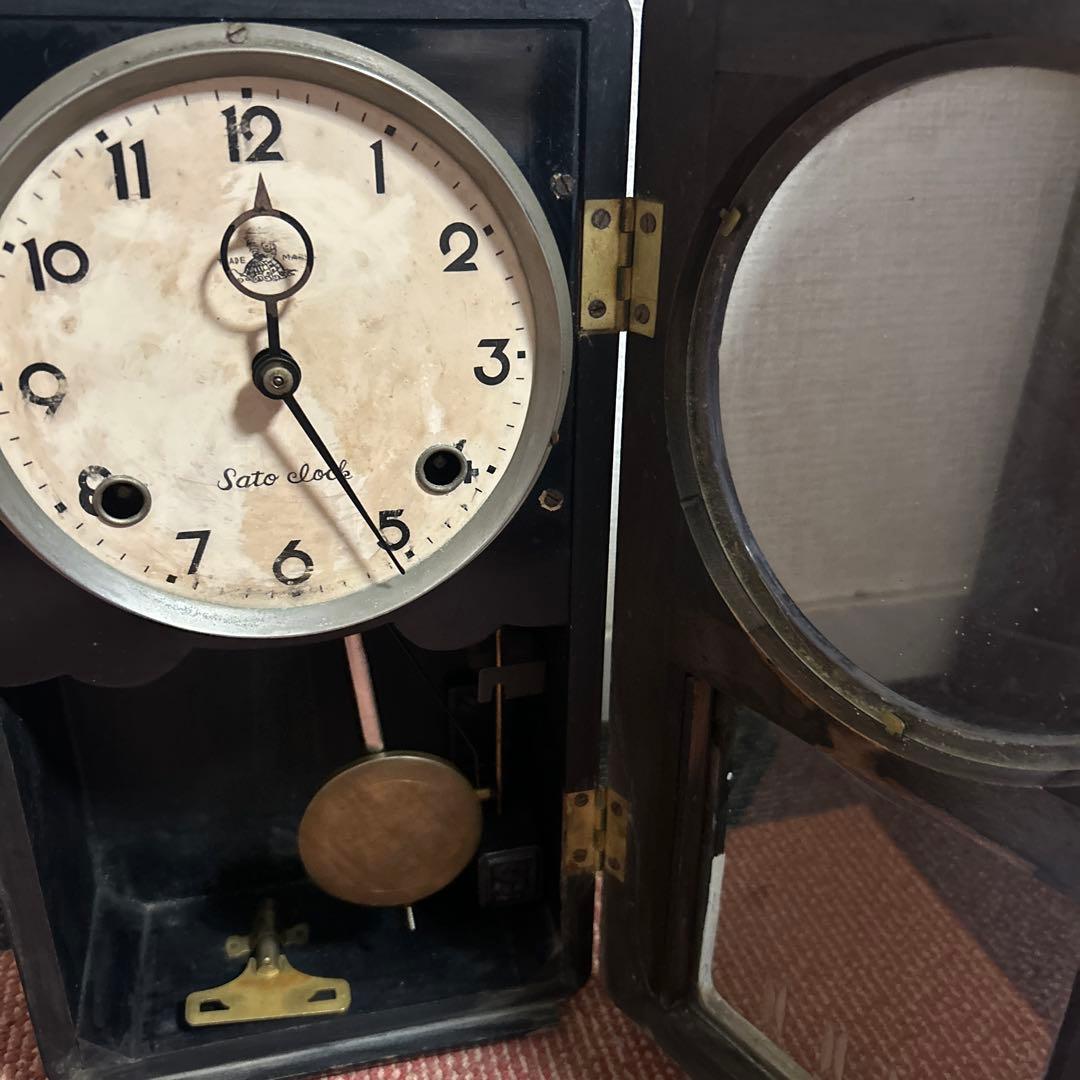 振子時計　骨董　レトロ