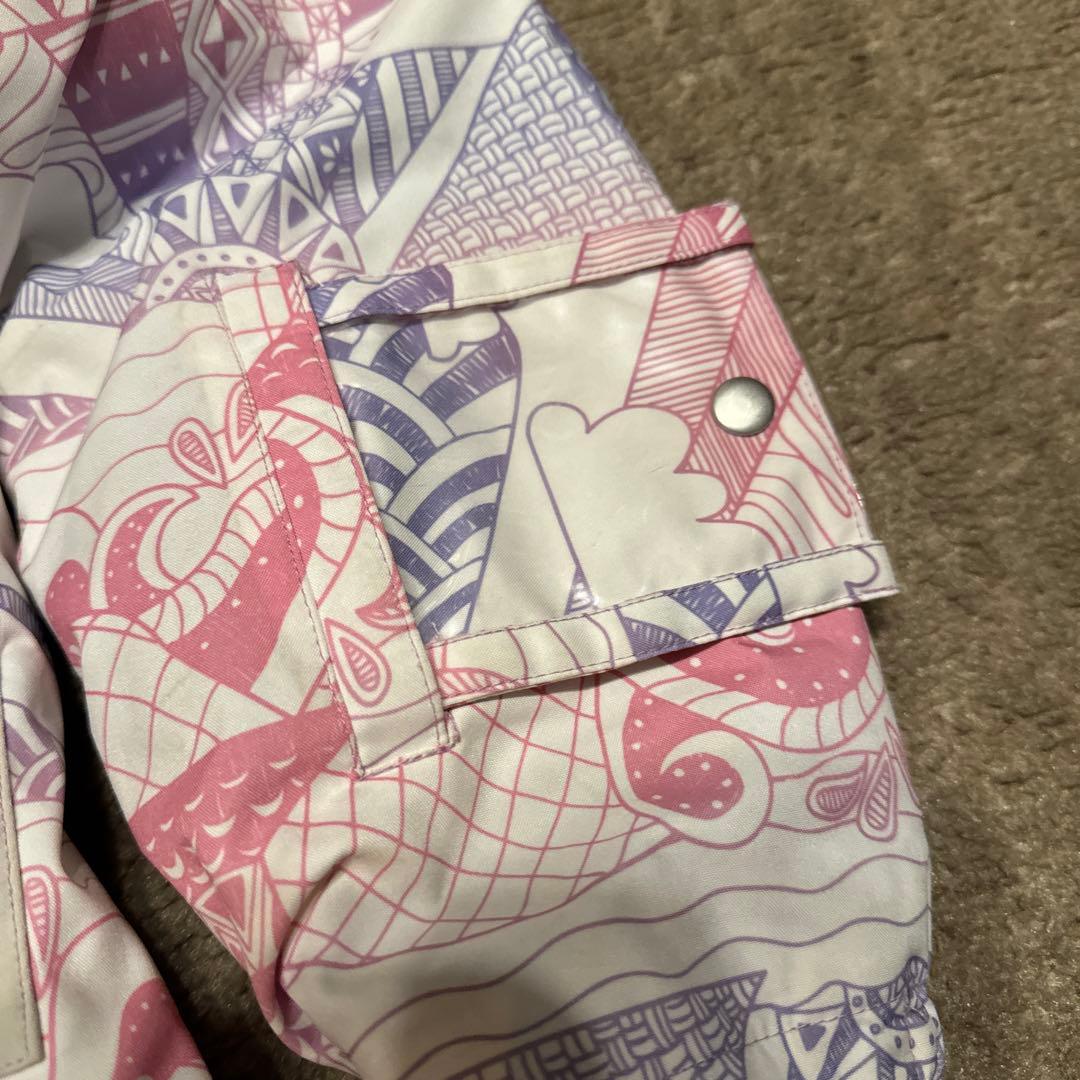 超美品 スノーボード スキー ウェア 上下セット 160 ゴーグルおまけ