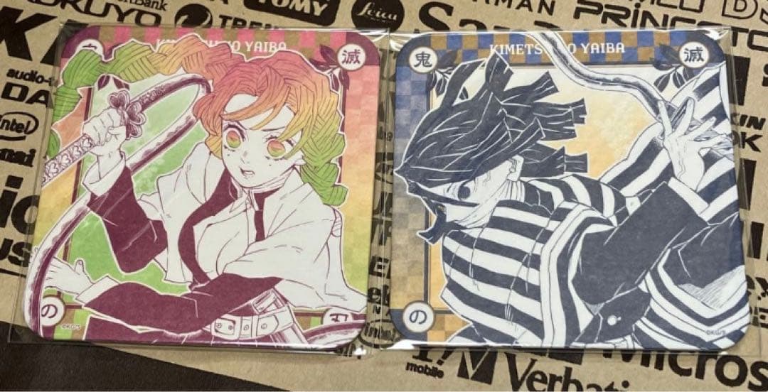 鬼滅の刃　甘露寺蜜璃　伊黒小芭内　コースター　 18点