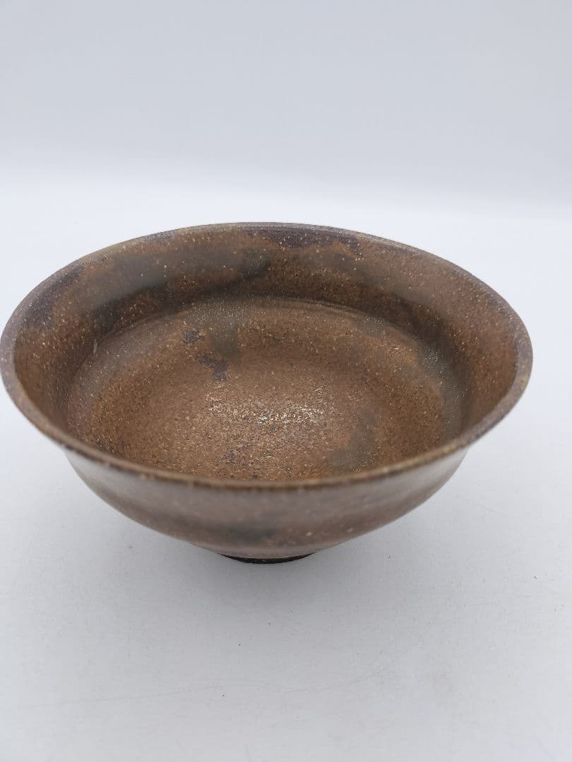 c498 茶碗 柿の蒂写 高麗陶窯 曹東憲 木箱 茶道具 古物