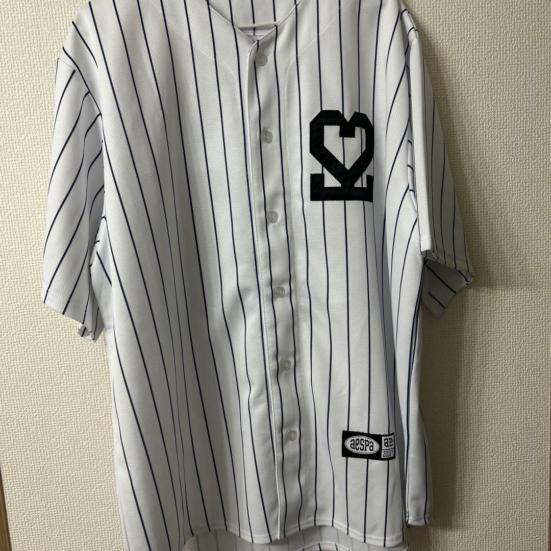 aespa KARINA ベースボールユニフォーム