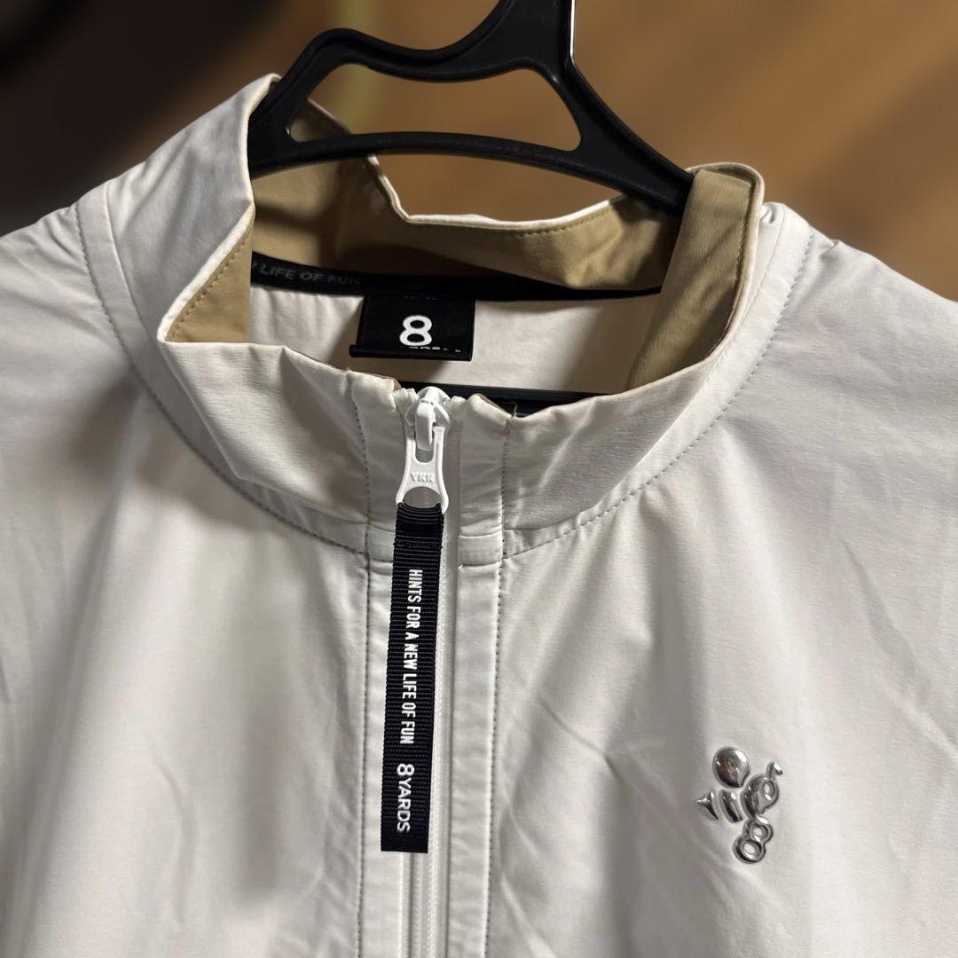8YARDS レディースL ジップブルゾン　ウインドブレーカー