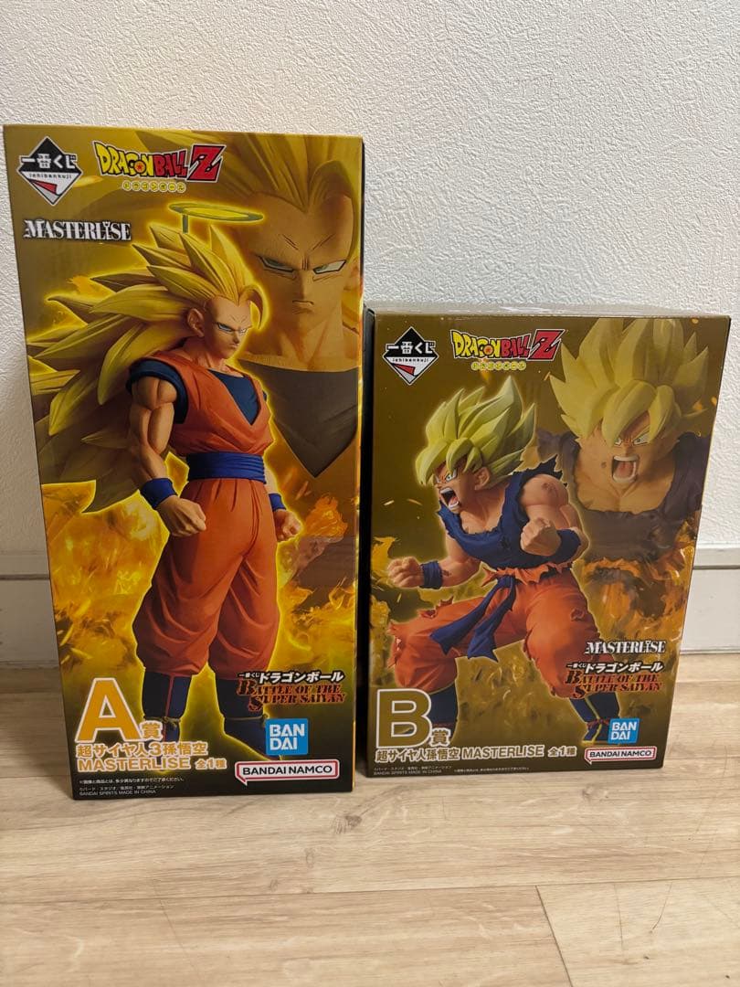 ドラゴンボール　一番くじ　フィギュア　a b