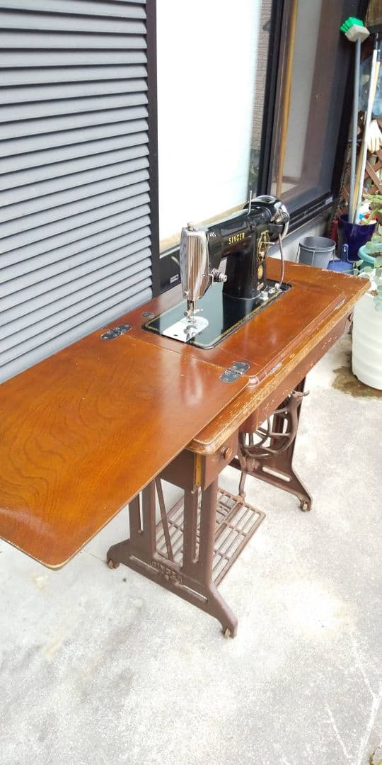 シンガー足踏みミシン(昭和レトロ)
