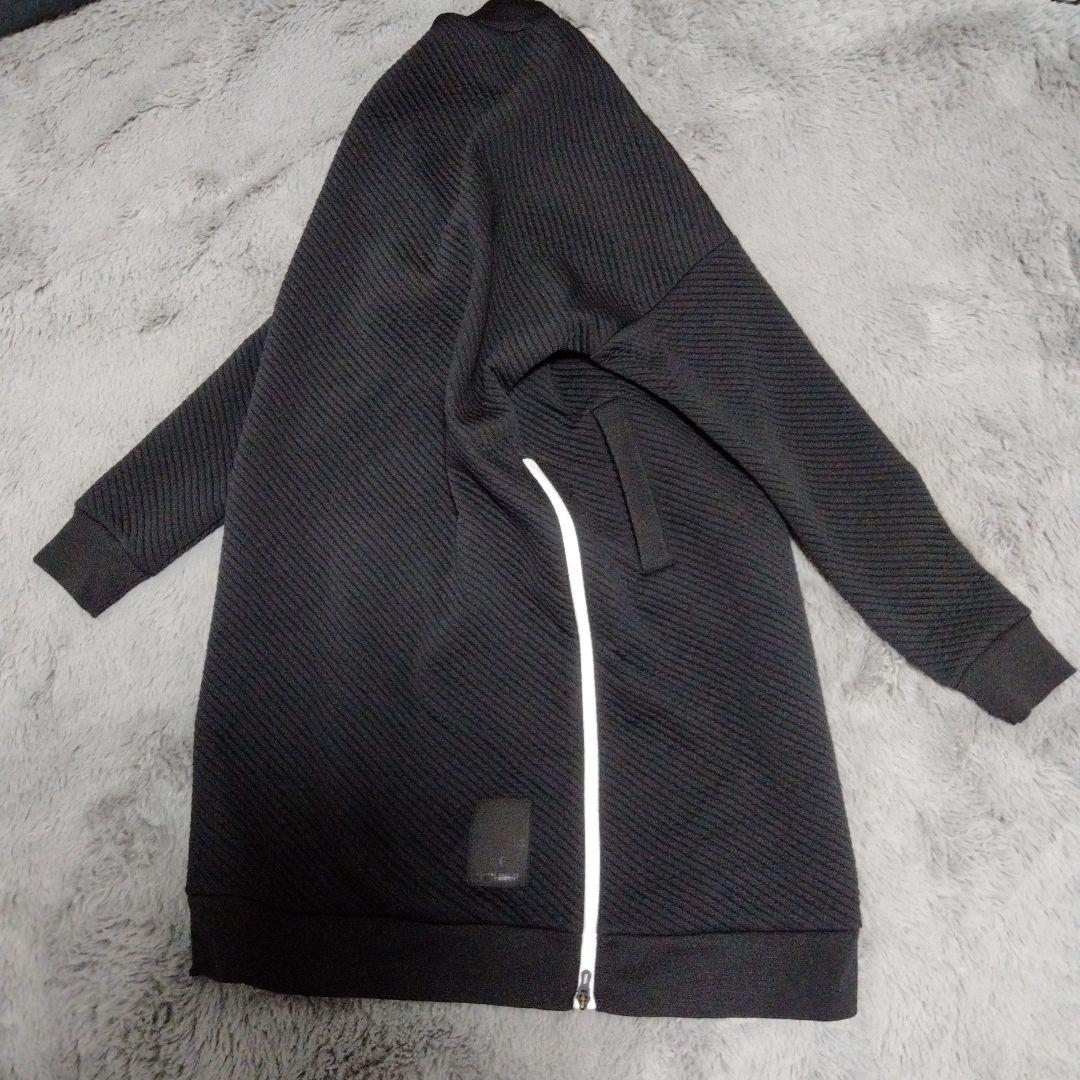 【極美品】PUMA♡型押し♡モックネック♡ワンピース♡LL　ゴルフ/スポーツ