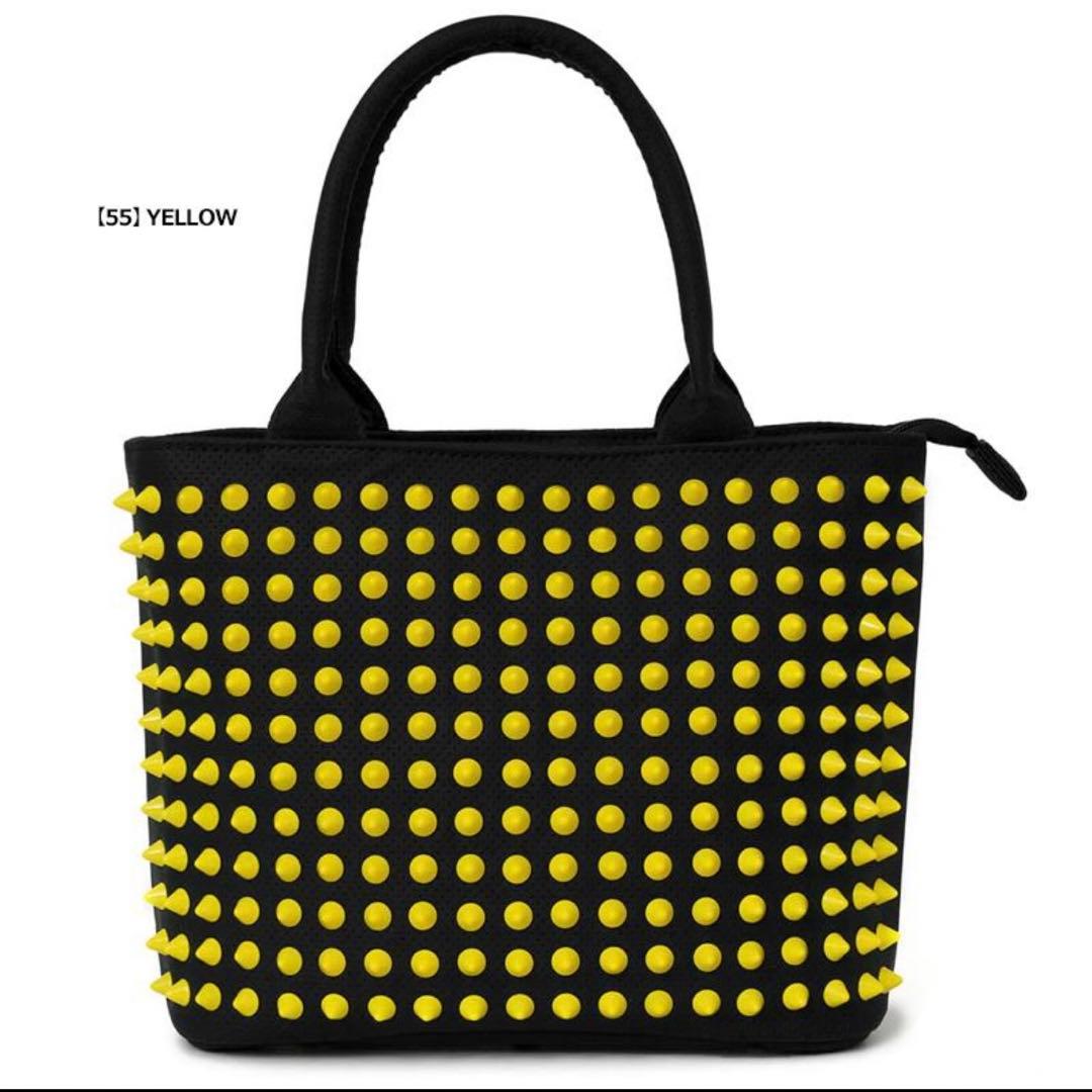 [V12] スタッズ付きトートバッグ