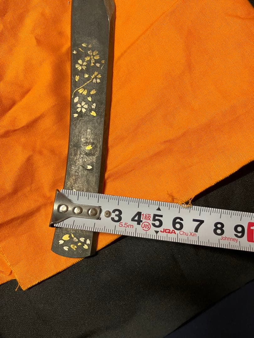 刀匠　藤安将平作　花小刀　一口　木箱　B2240