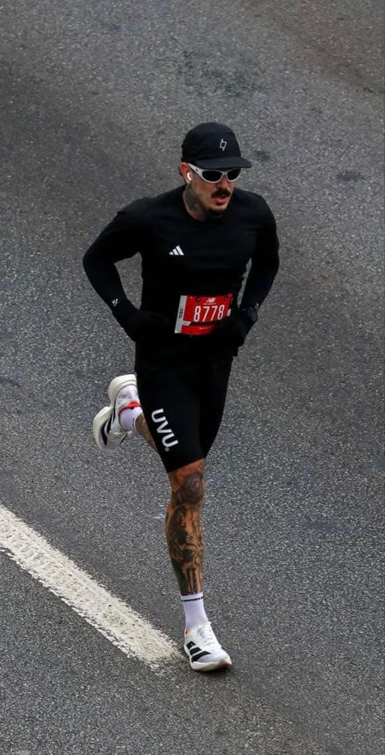 ⁂COCO様用　UVU CLUB ハーフタイツ 2.0 BLACK 黒