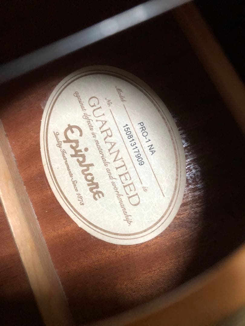 Epiphone PRO-1 NA アコースティックギター エピフォン