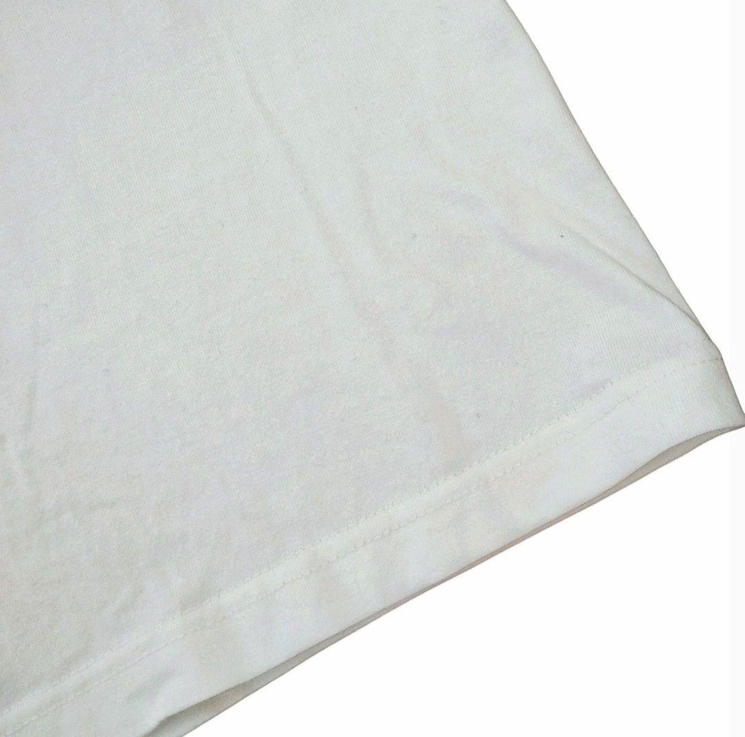 Golfickers ゴルフウェア メンズL 白 半袖Tシャツ アヒル