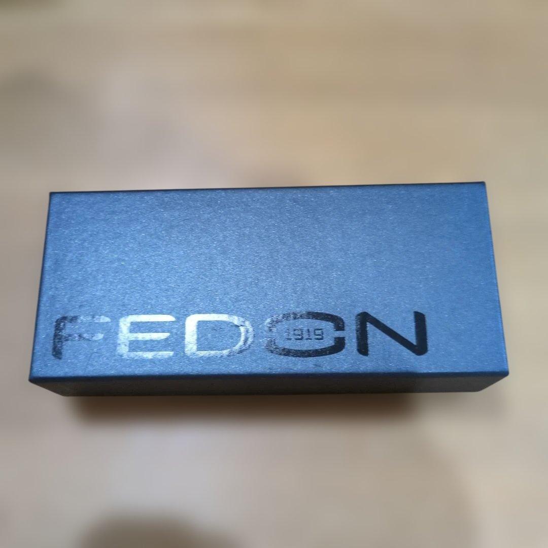 新品未使用希少ジョルジュ　フェドンFEDON オレンジカラー　万年筆　ペンケース