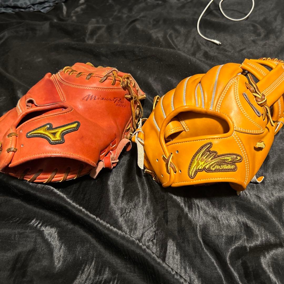 アイピーセレクト硬式用十河モデル　ミズノプロオーダー軟式ミット