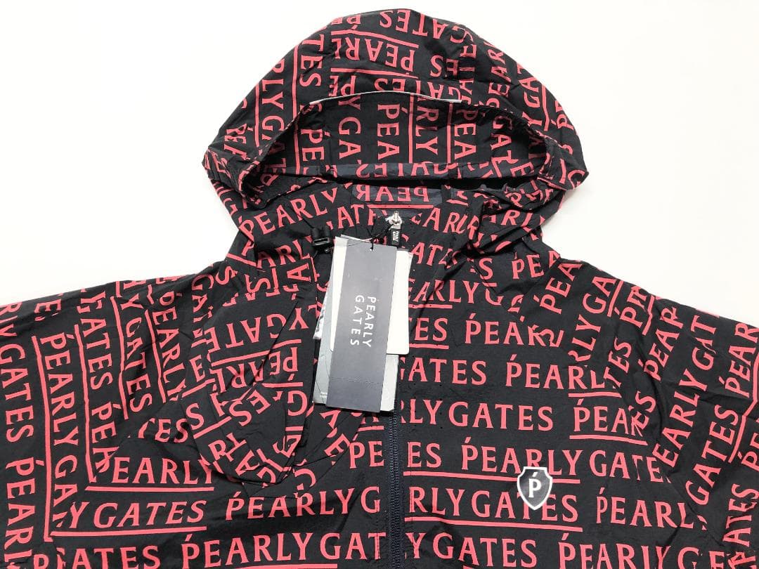 ○★新品未使用　パーリーゲイツ　フルジップフーディブルゾン　6　ネイビー