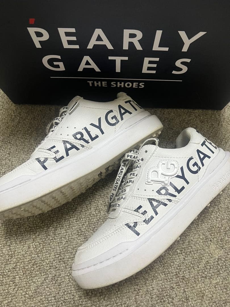 パーリーゲイツ美品ゴルフシューズ