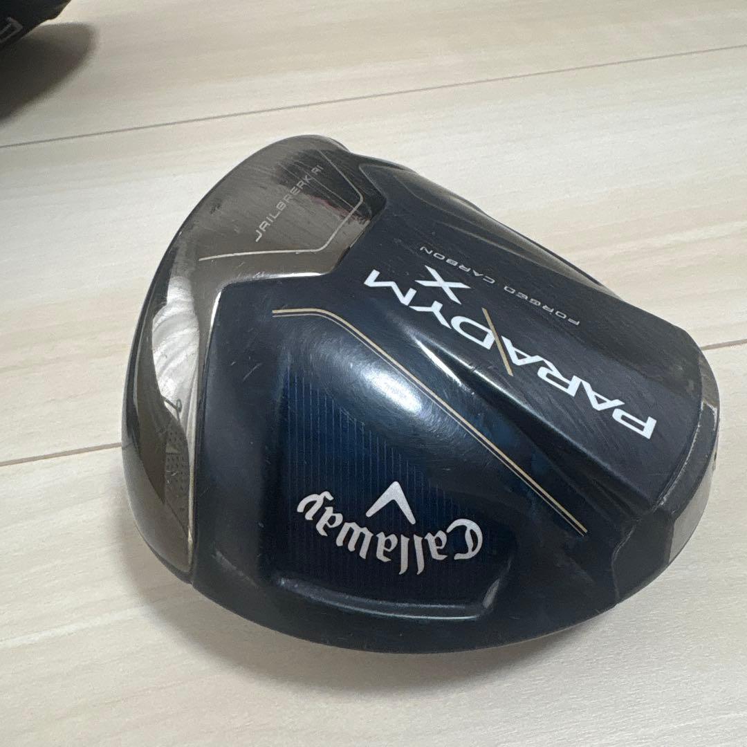 Callaway パラダイムXドライバー ヘッドのみ カバー付