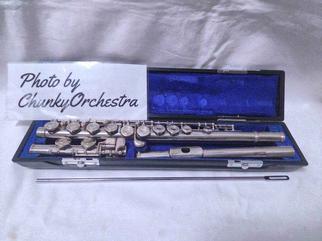 YAMAHA YFL-23 フルート 銀メッキ 日本製 Eメカ付き #3017