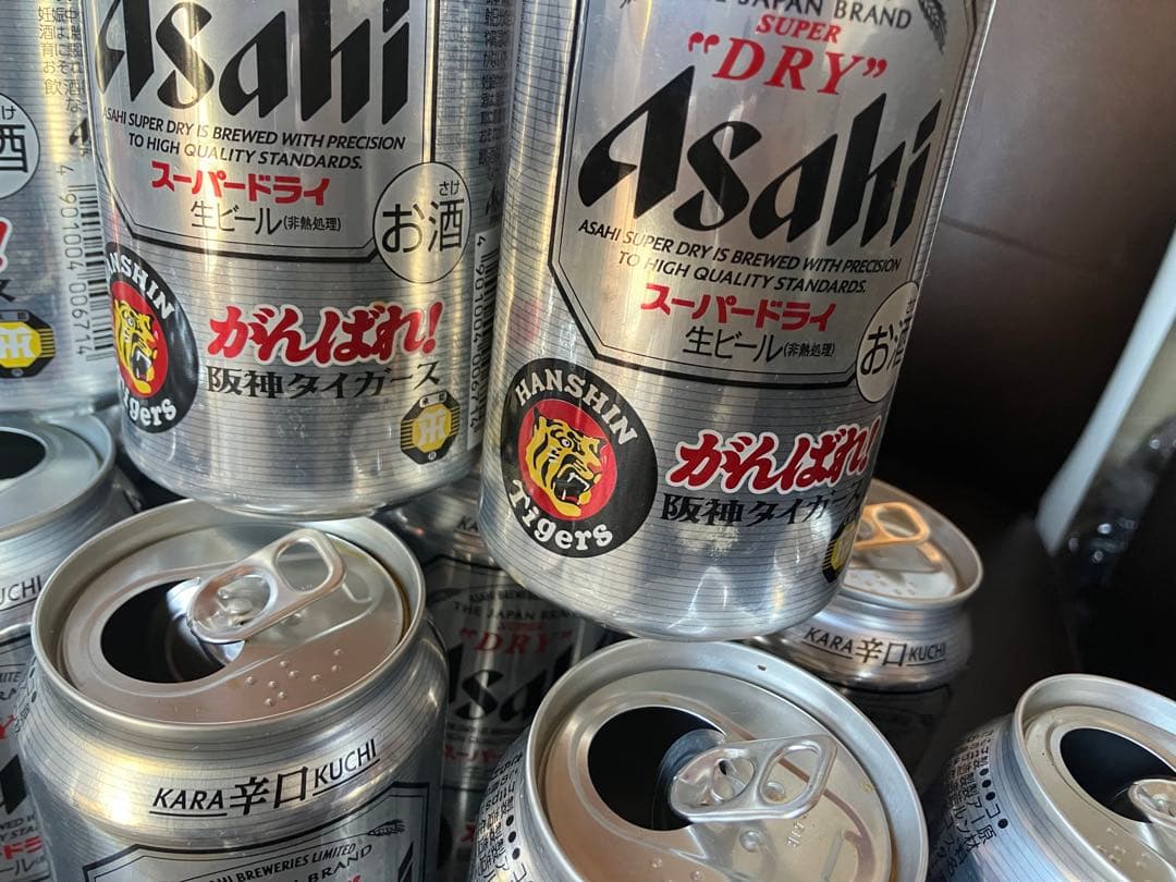 Asahi スーパードライ 阪神タイガースコラボ 350ml缶