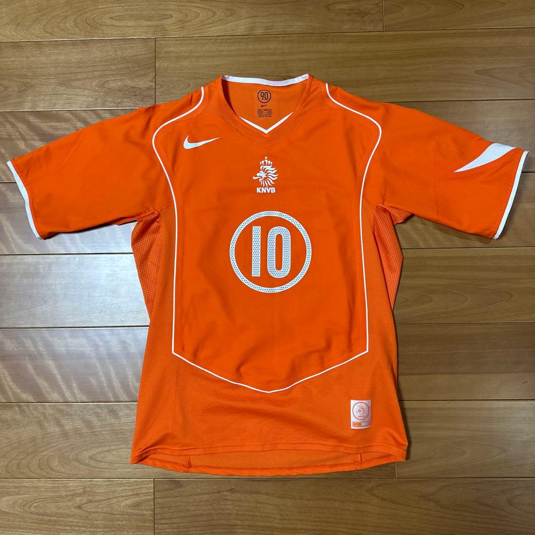 【希少・限定】NIKE オランダ代表ユニフォーム ファンニステルローイ L