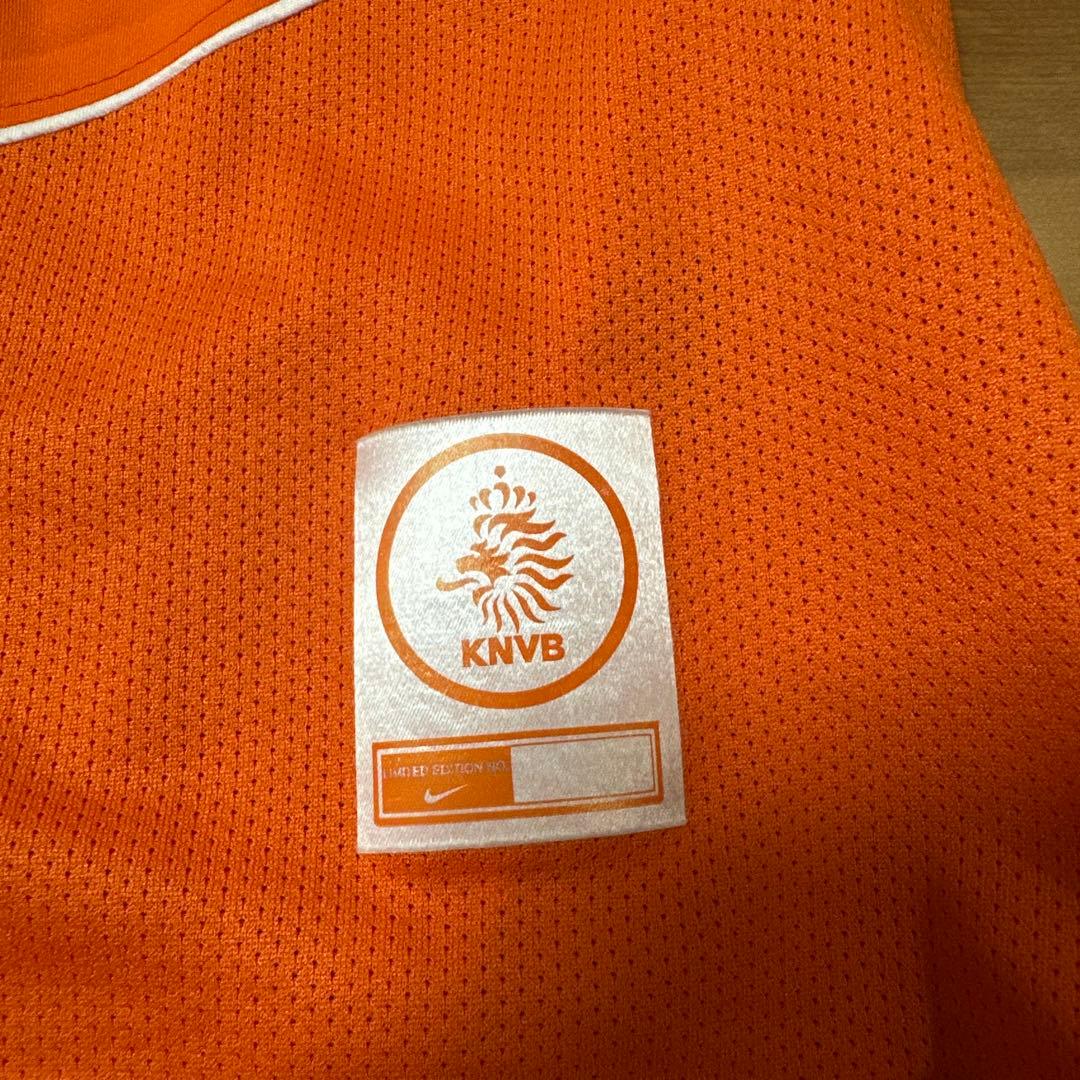 【希少・限定】NIKE オランダ代表ユニフォーム ファンニステルローイ L