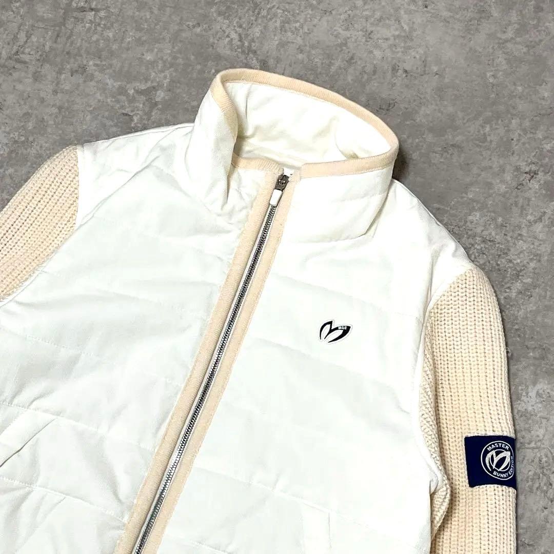 マスターバニーエディション ニット 中綿 切替 ジャケット ゴルフウェア 6