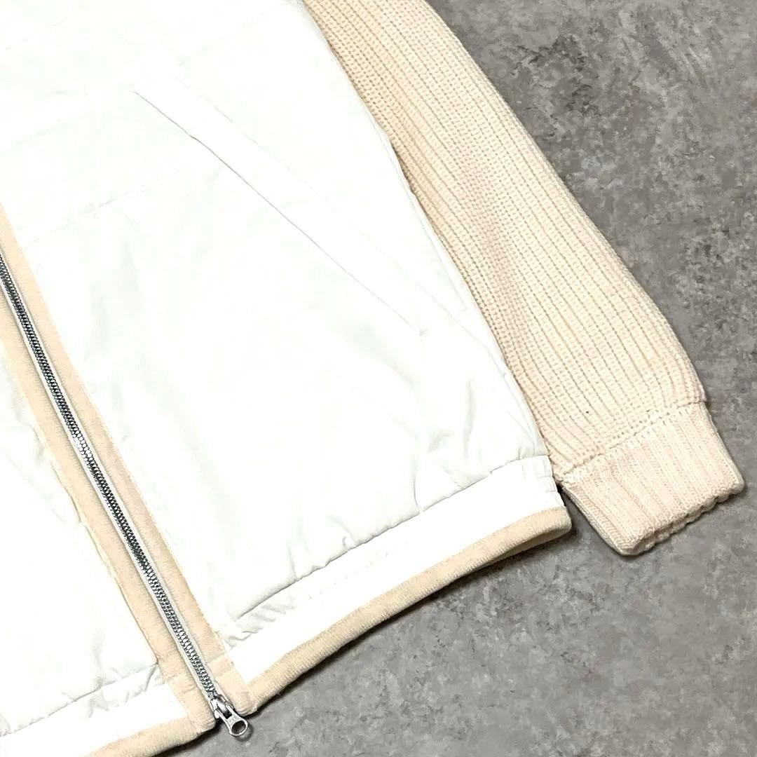 マスターバニーエディション ニット 中綿 切替 ジャケット ゴルフウェア 6