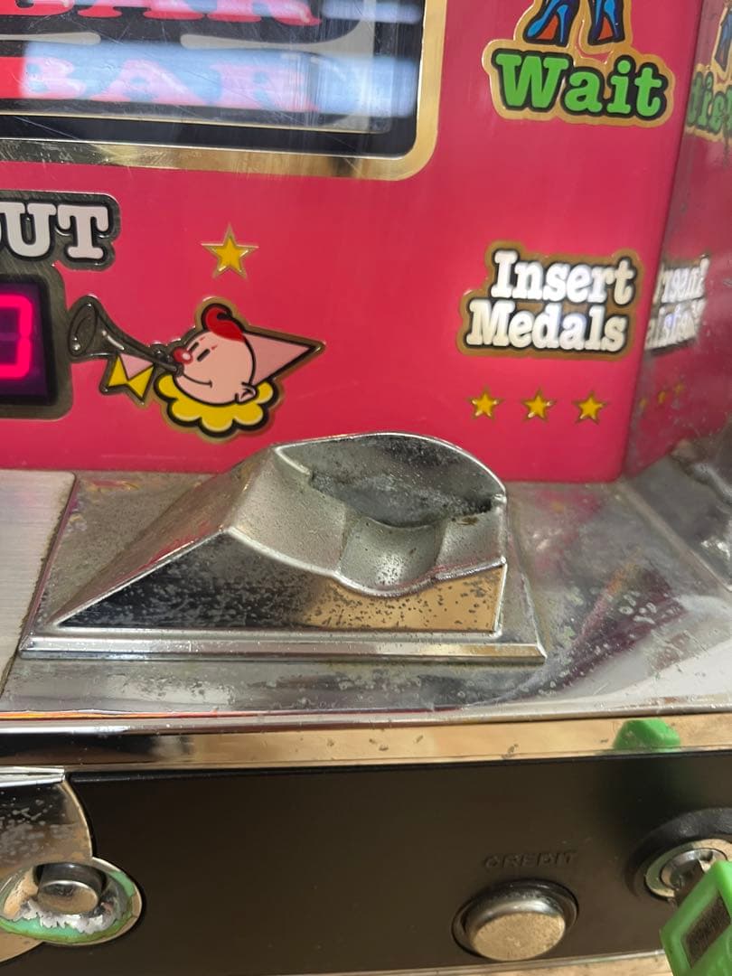 【実機】アイムジャグラー7 5号機　メダル付き　鍵付き　設定キー付き レア