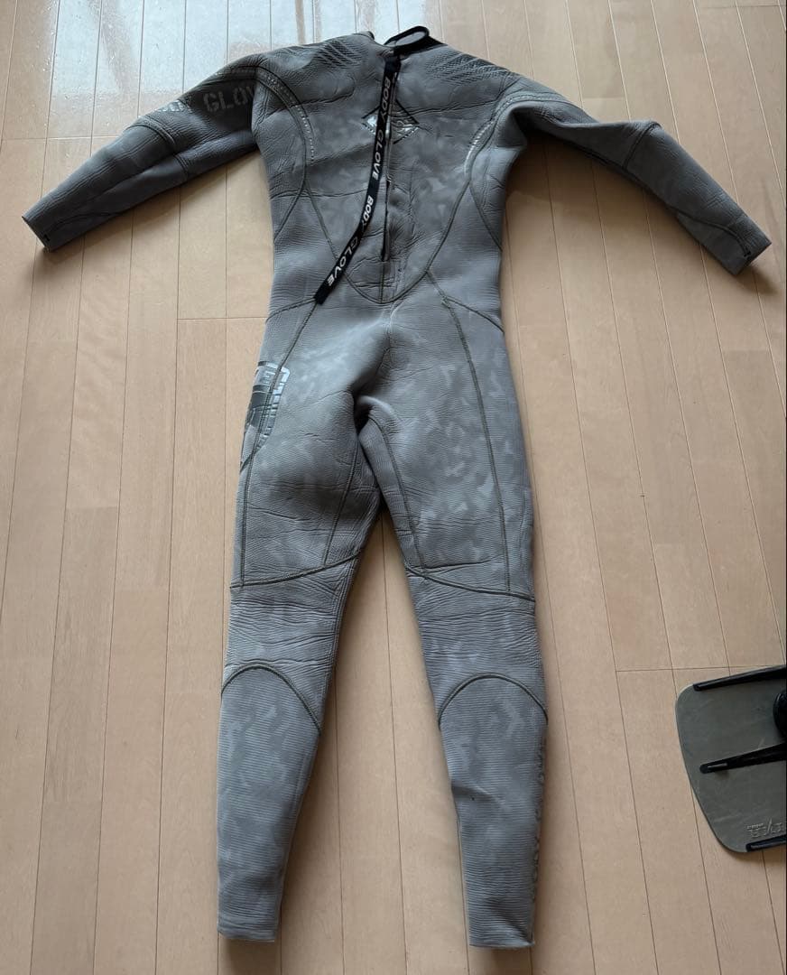 BODY GLOVE 5mm フルスーツ L グレー