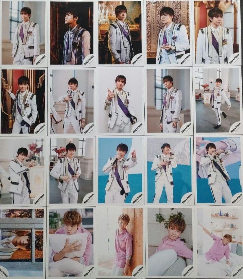 岸優太 King&Prince キンプリ 公式写真 ① Jロゴ ソロ 混合