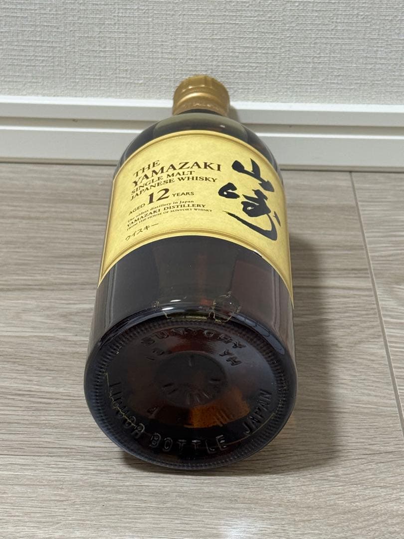 （限定）サントリーシングルモルトウイスキー（山崎）12年　700ml