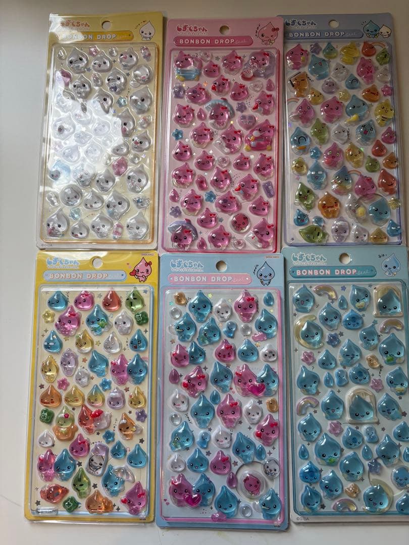 ボンボンドロップシールしずくちゃん