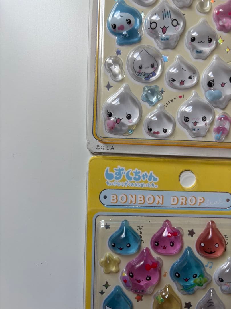 ボンボンドロップシールしずくちゃん