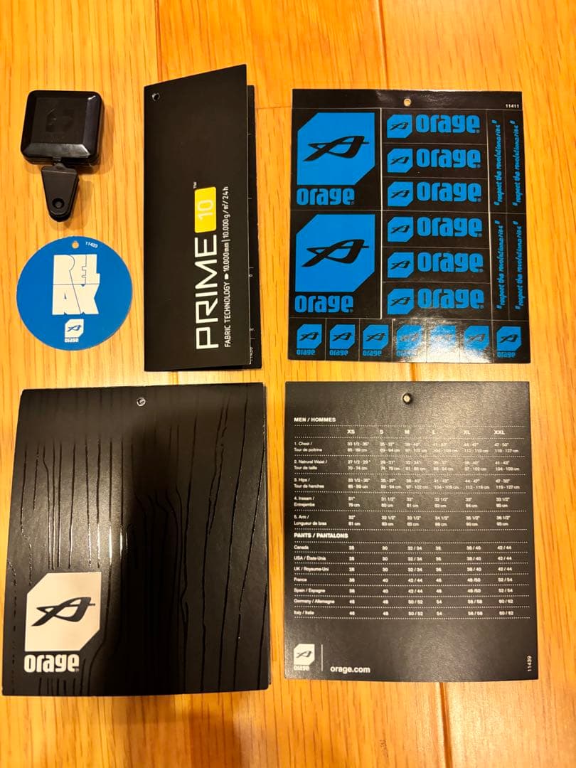 orageオラージュ　スキーウエア　Lサイズ TJ SCHILLERモデル