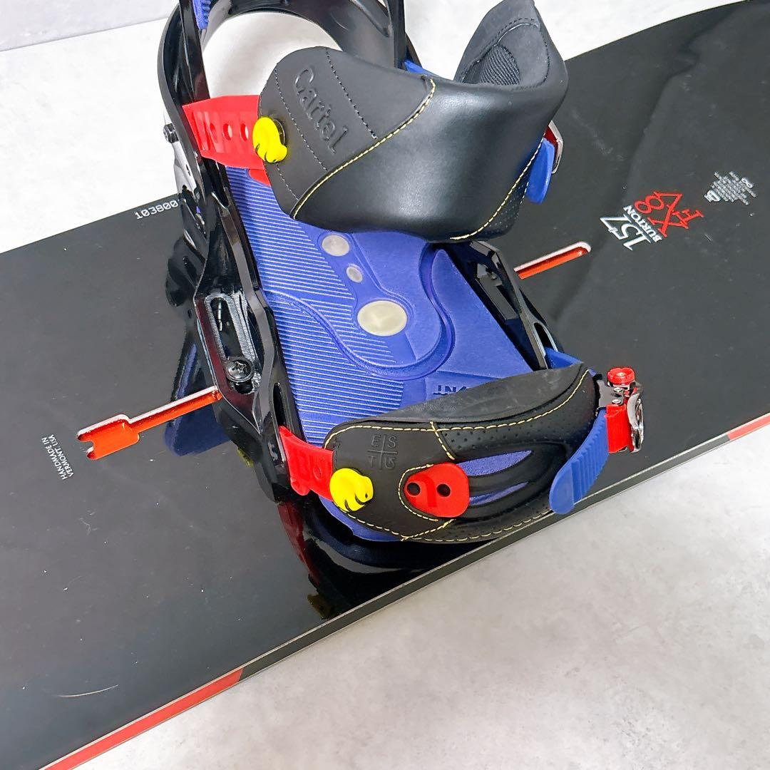 バートン X8FV ハイエンド　プレミアムコンデション　スノーボード2点セット