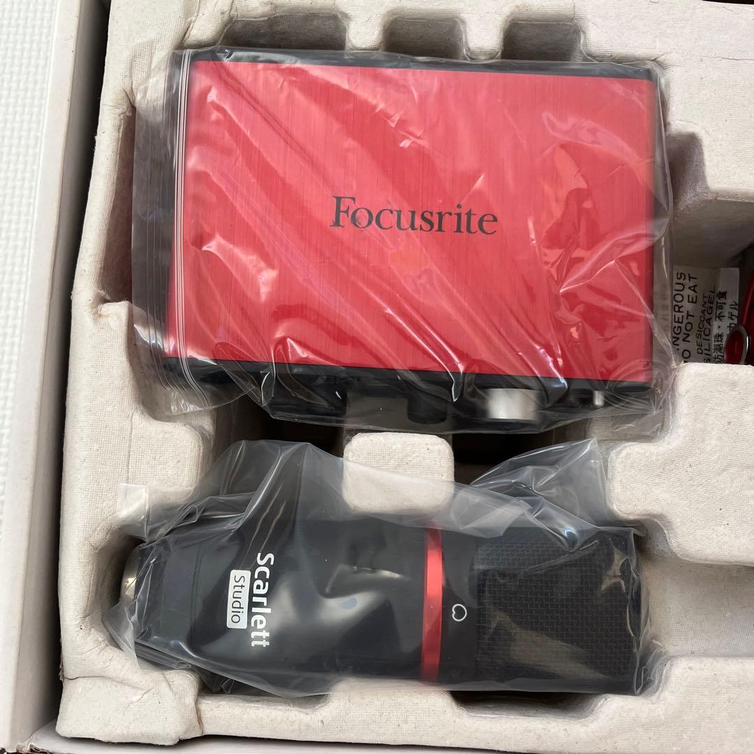 配信機器・PA機器・レコーディング機器 Focusrite Scarlett Solo Studio Pack