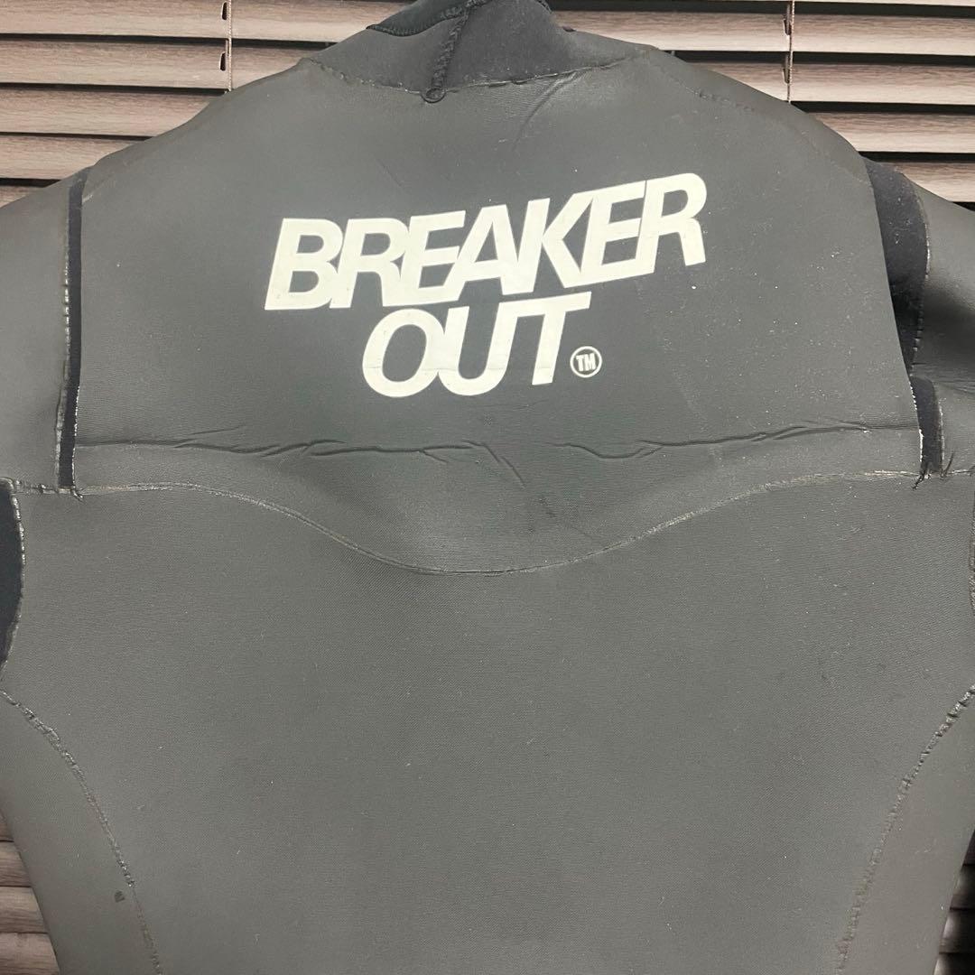 BREAKER OUT セミドライ ウェットスーツ　フルスーツ 裏起毛 L