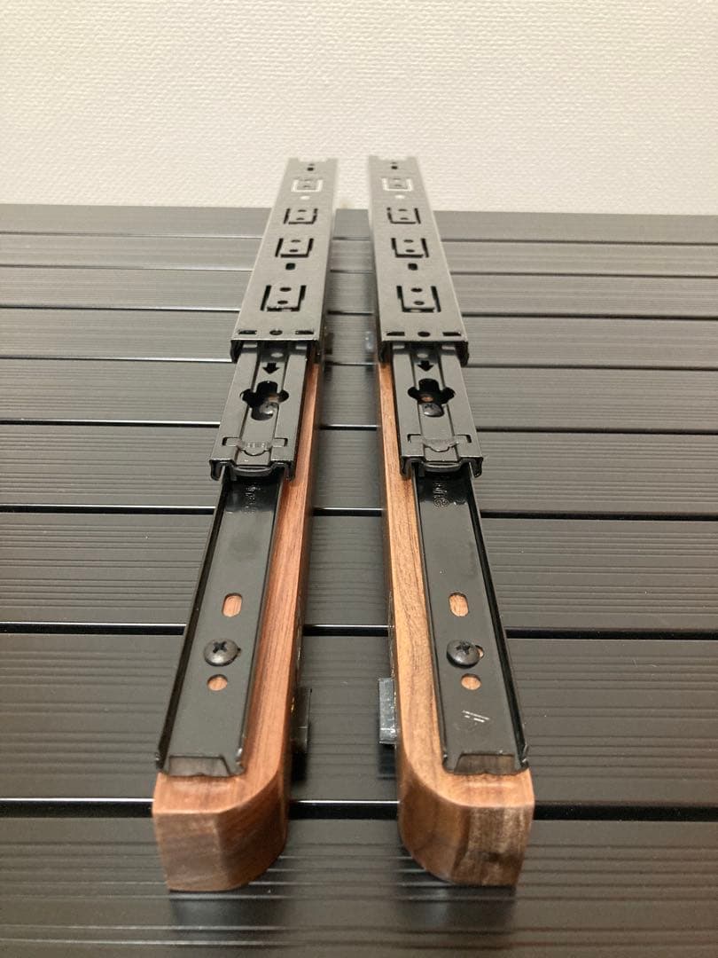 BundleWonk シェルコン 25 天板 レジン ウォルナット 幾何学 麻柄